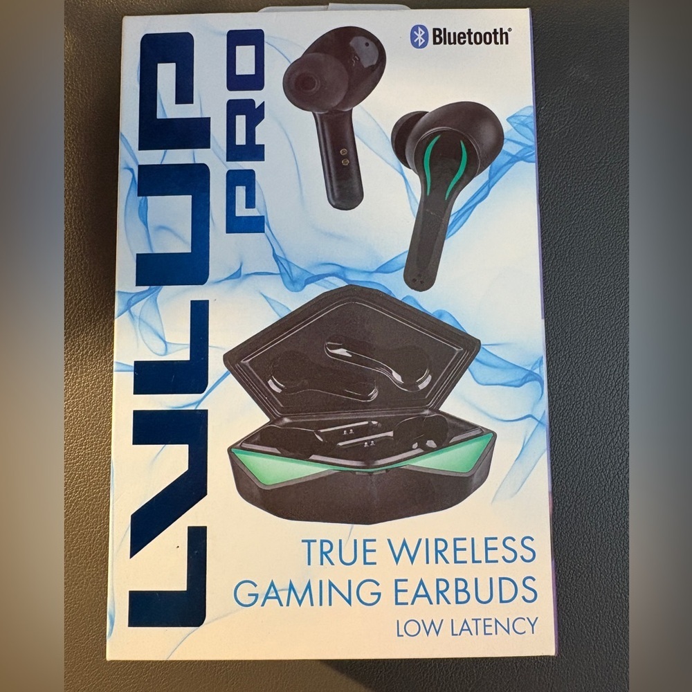 Vivitar LvlUp Pro Gaming Earbuds NIB